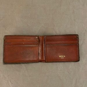 Bosca Italia Small Bifold - 6 Card Pockets